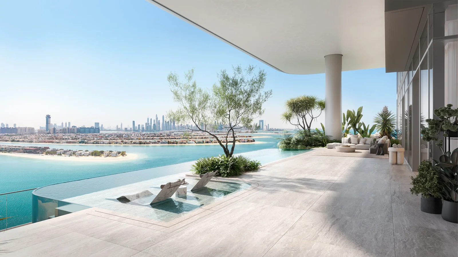 Orla Infinity by Omniyat in Palm Jumeirah — developer photograph or architectural render