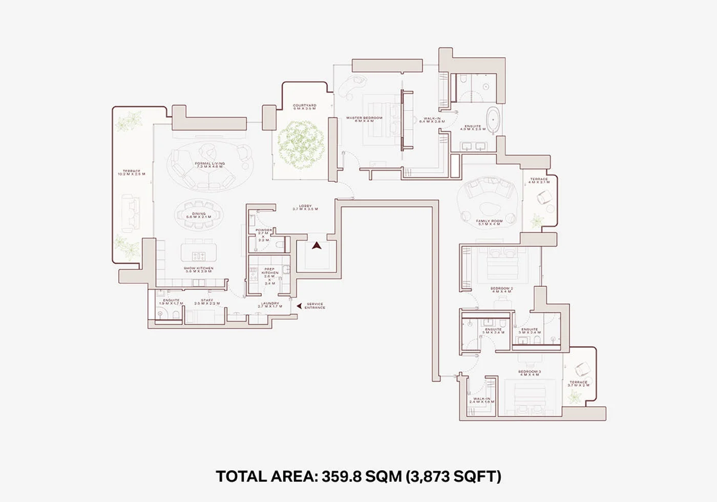 Solaya by Meraas in La Mer — developer photograph or architectural render (5)