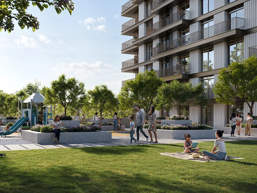 Address Residences Dubai Creek Harbour by Emaar Properties — project render
