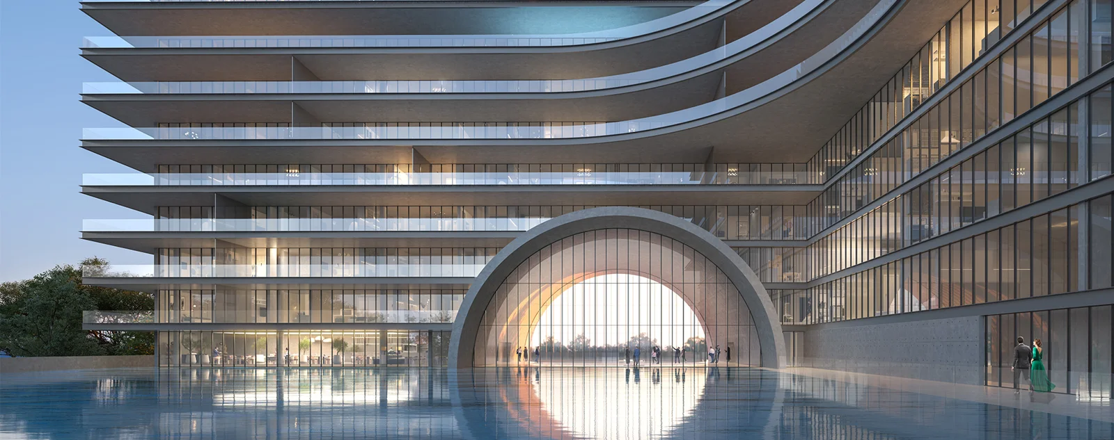 Armani Beach Residences by Arada in Palm Jumeirah — developer photograph or architectural render