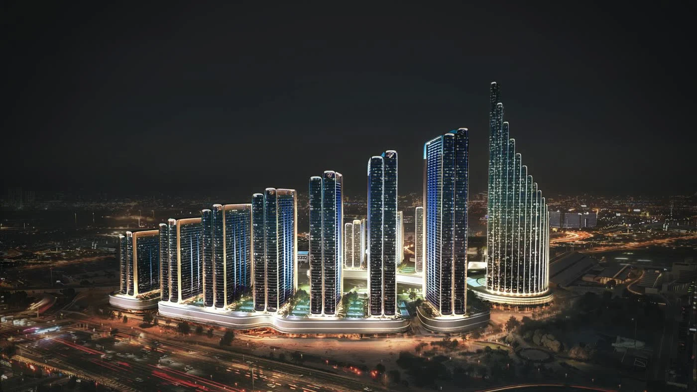 Mercedes-Benz Places | Binghatti City by Binghatti Developers in Nad Al Sheba — developer photograph or architectural render (2)