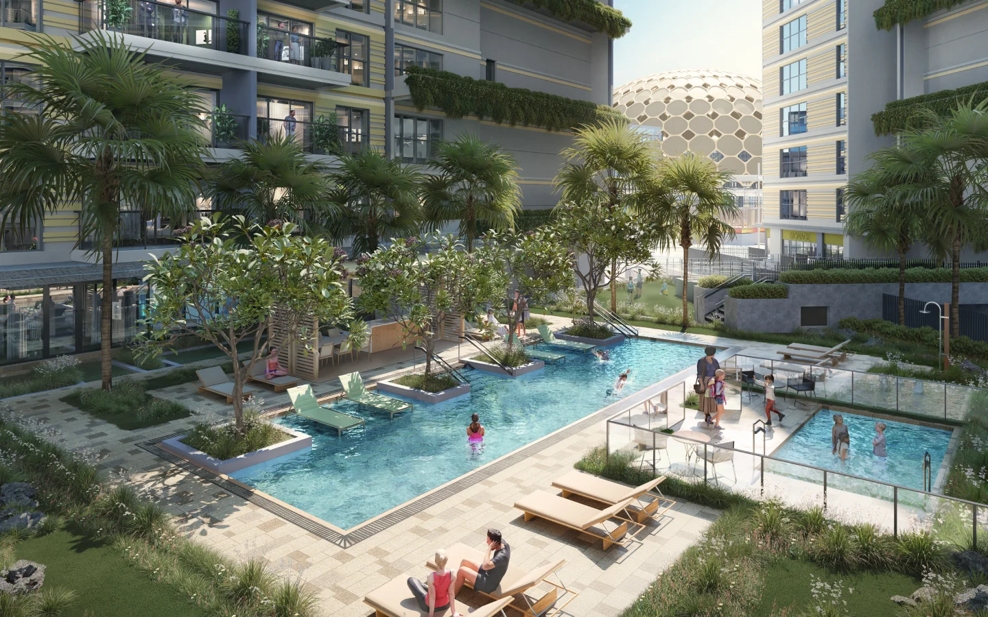 Sky Residences by Expo City Dubai in Expo City Dubai — developer photograph or architectural render (2)