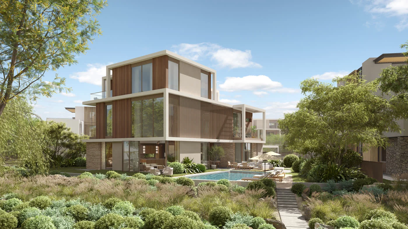 The Acres by Meraas in Dubailand — developer photograph or architectural render
