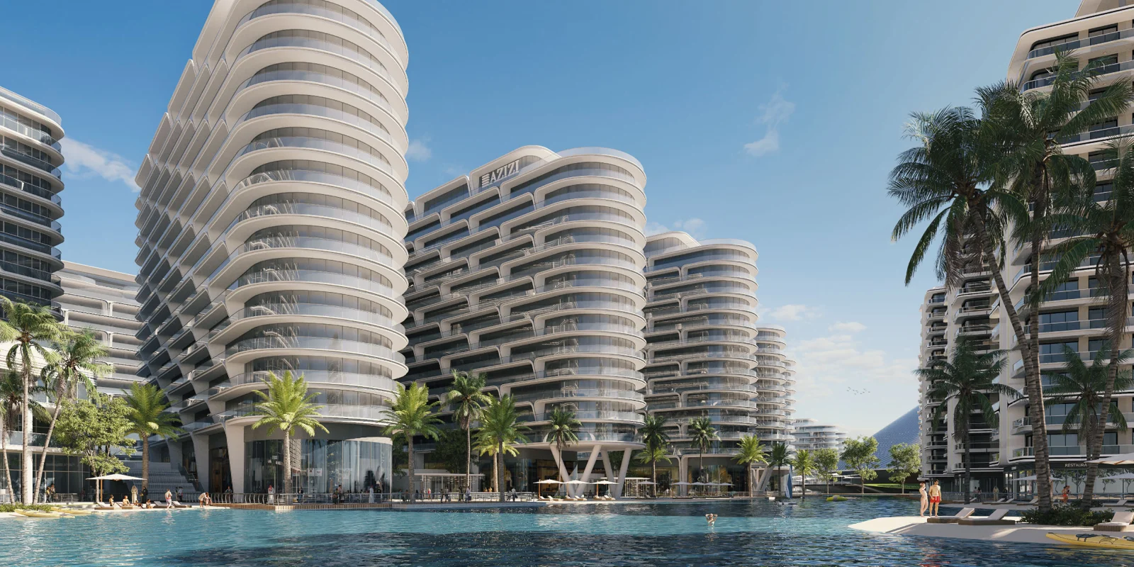 Azizi Venice by Azizi Developments in Dubai South — developer photograph or architectural render (8)
