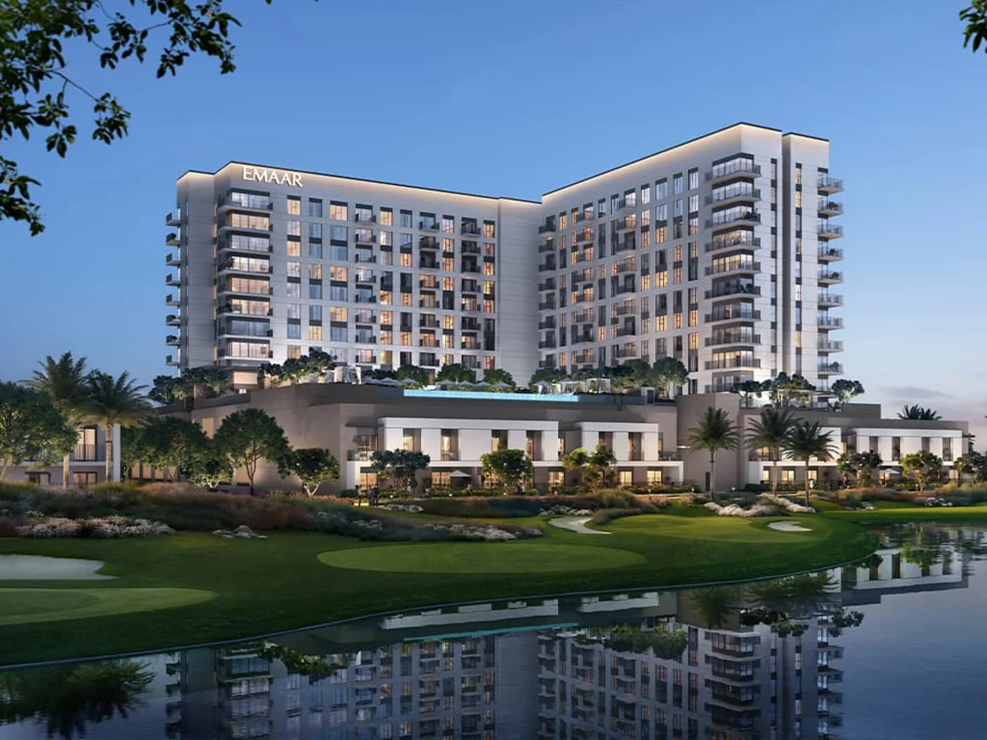 Golf Vale by Emaar Properties in Emaar South — developer photograph or architectural render (7)