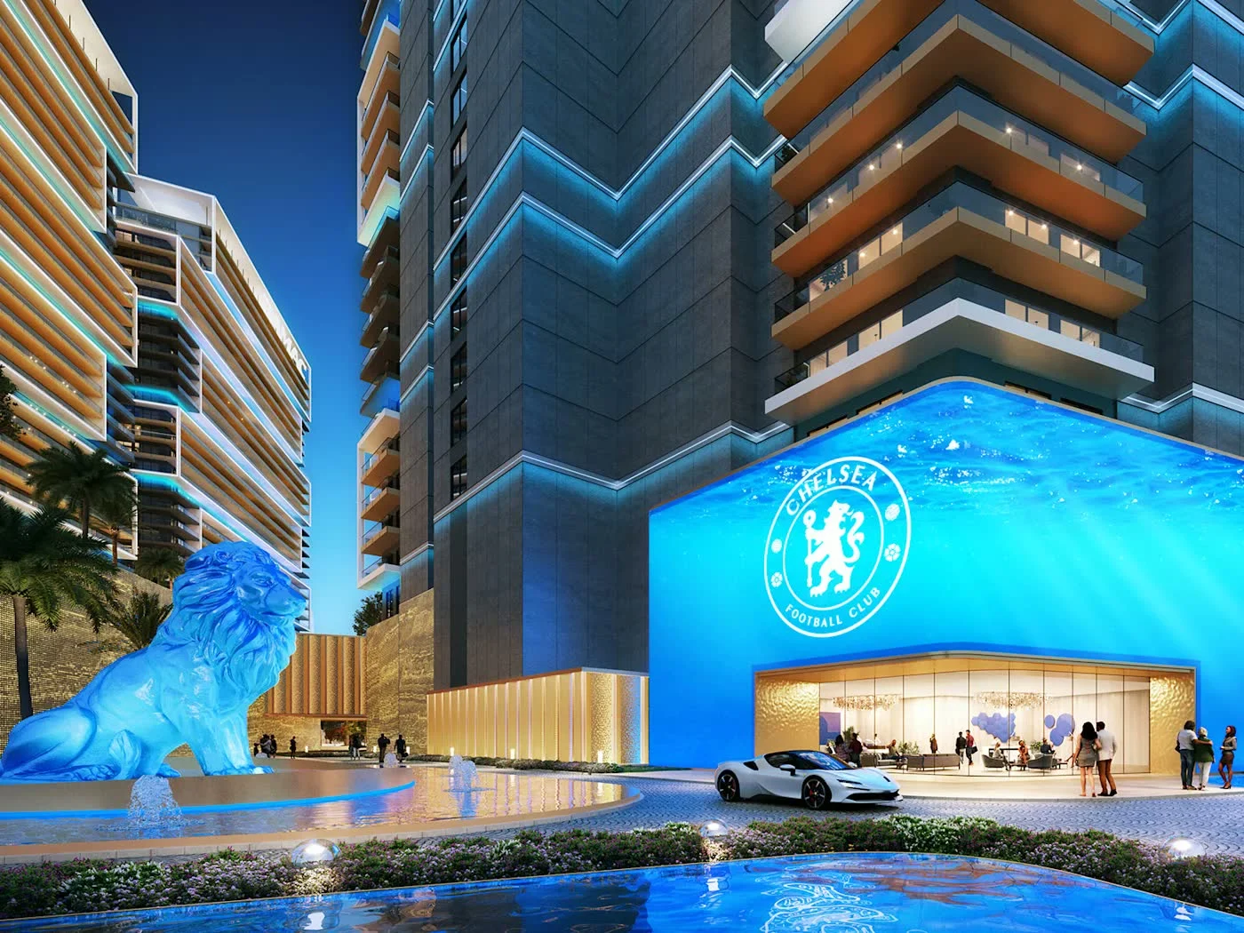Chelsea Residences by DAMAC Properties in Dubai Maritime City — developer photograph or architectural render (7)