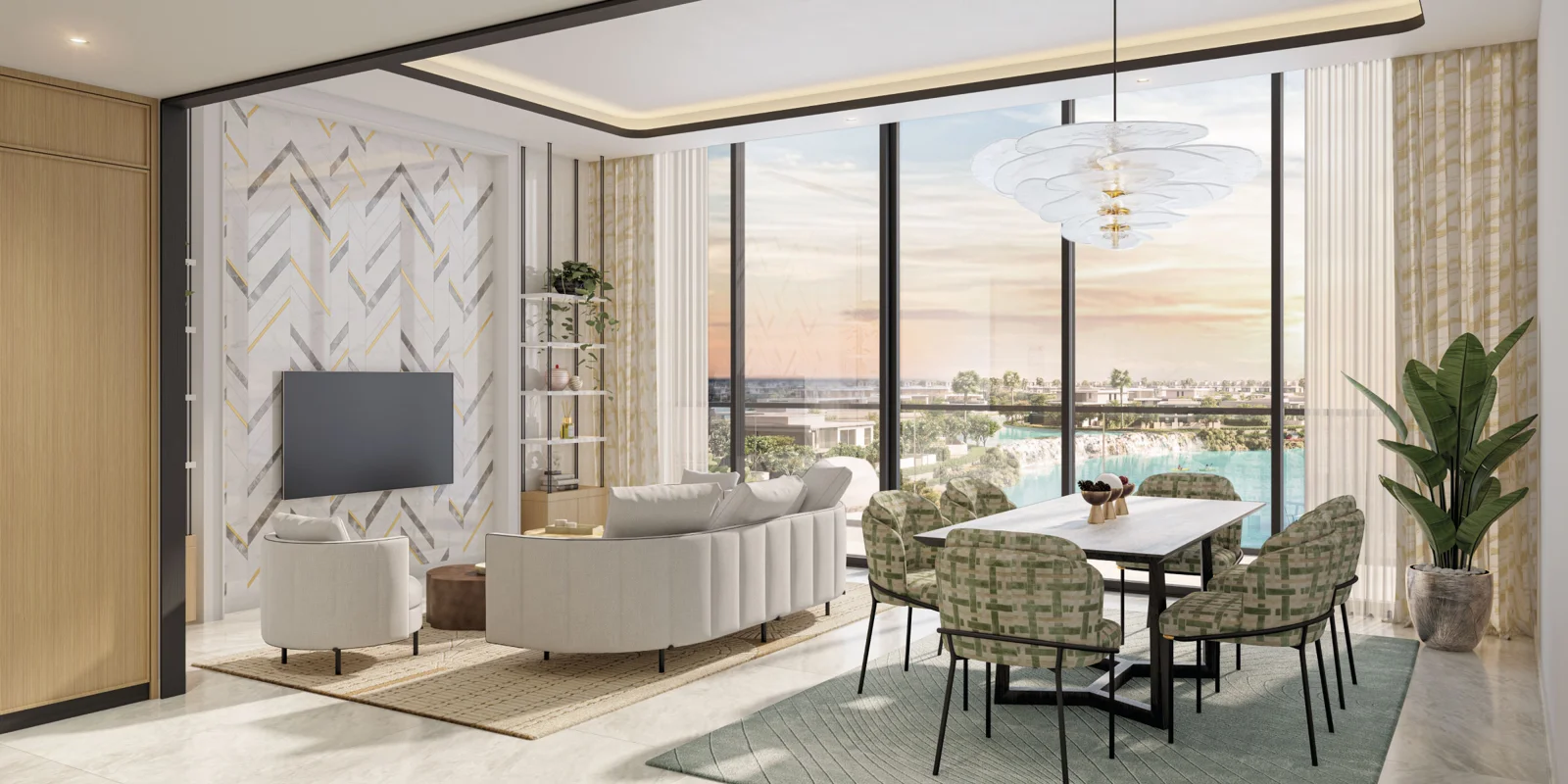 Azizi Venice by Azizi Developments in Dubai South — developer photograph or architectural render (6)