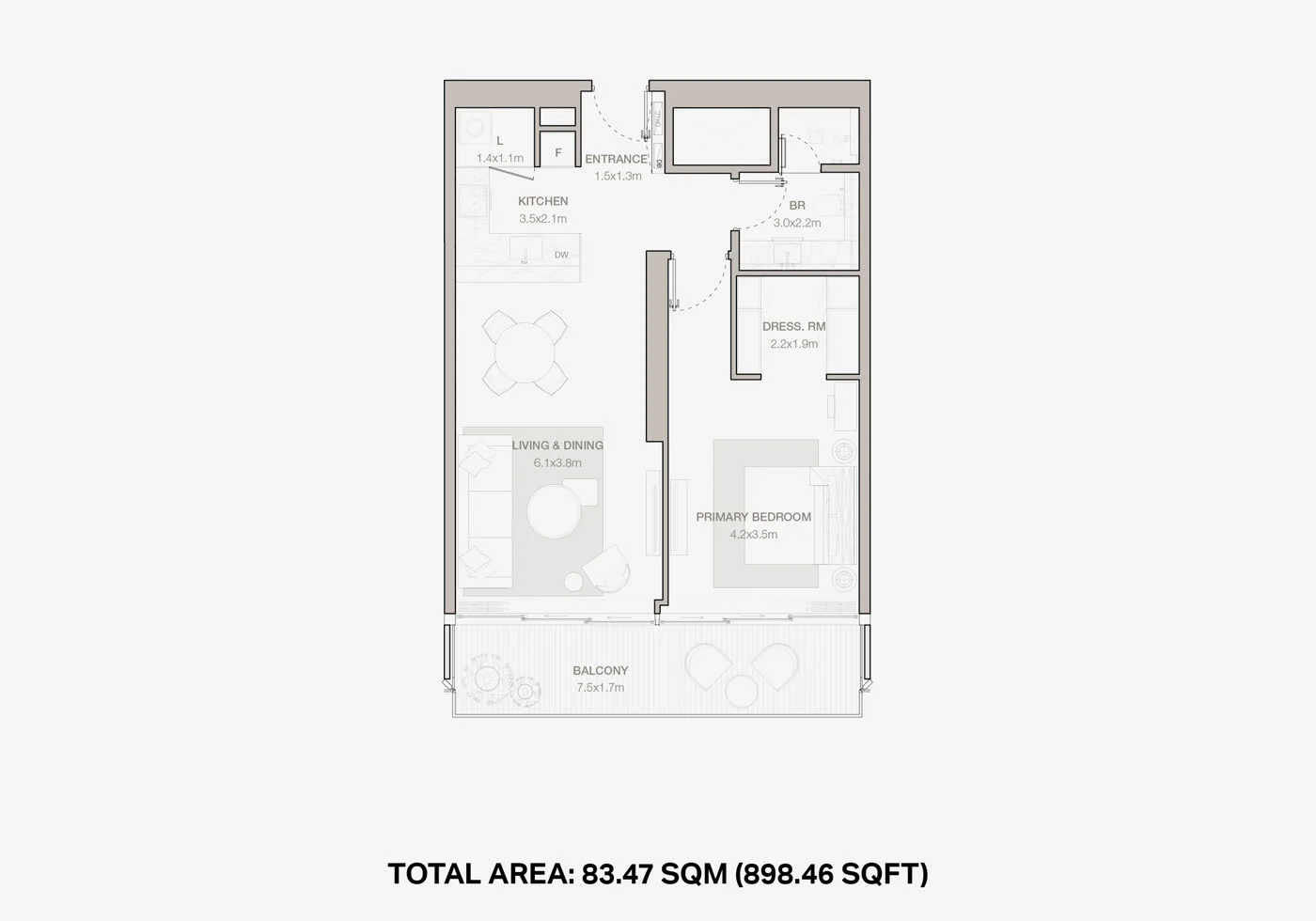 Jumeirah Residences Emirates Towers by Meraas in Trade Centre — developer photograph or architectural render (5)