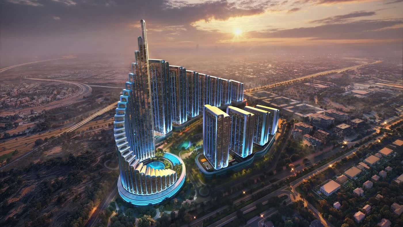 Mercedes-Benz Places | Binghatti City by Binghatti Developers in Nad Al Sheba — developer photograph or architectural render (3)