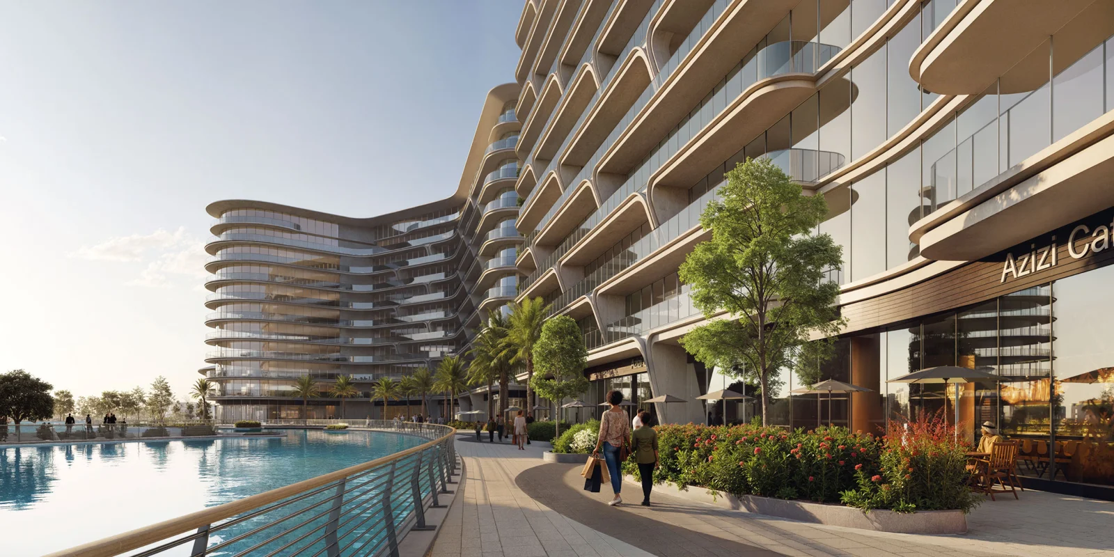 Azizi Venice by Azizi Developments in Dubai South — developer photograph or architectural render (5)